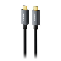 mbeat® Tough Link 1m USB 4.0 USB-C Cable - Space Grey Video Resolution: Maximum 8K/60Hz Package Weight: 85g USB-C 4.0 Product Weight: 60g