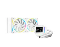 DeepCool LM240 WH ARGB Liquid Cooler With Mini LCD Screen IntelLGA1851/1700/1200/1151/1150/1155 AMDAM5/AM4