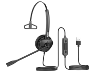 Fanvil HT301-U USB Mono Headset - OverThe Head Design, Suit For Small Office, Home Office (SOHO) Or Call Center Staff - USB Connection EOS