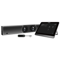 Yealink MeetingBar A30 Microsoft Teams and Zoom Rooms on Android,Medium Room 10-15 people, CTP18 Touch Panel, WPP30 Wireless Content Sharing