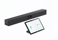Yealink MeetingBar A40  all-in-one Android video collaboration bar, featuring dual 48MP cameras, AI-powered audio, Microsoft Teams/Zoom integration