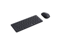 RAPOO X9010M Multi-mode Aluminium Base, Wireless Ultra-slim Combo Set, up to 12 Months Battery, Bluetooth or 2.4Ghz.  Office Business Retail Grey