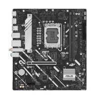 ASUS PRIME H810M-A WIFI-CSM Micro-ATX Motherboard Up to 128GB DDR5 (2x Slots), 1 x PCIe 4.0 x16, 2 x M.2, 4 x SATA, WiFi 6, HDMI, DP