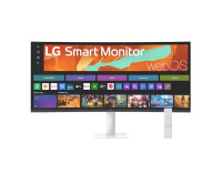 LG 34' Smart Monitor WQHD Curved 100Hz Monitor, 3440x1440, sRGB 99%, 2x7W Stereo Speaker, webOs, AirPlay2, Google Cast, Screen Share, Bluetooth