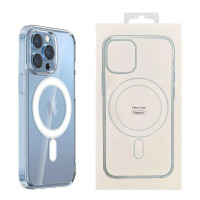 USP Apple iPhone 17 Pro Max (6.9') Clear Case with MagSafe - Built-in magnets, Scratch Resistant, Crystal Clear,Shockproof, 5 Years Warranty