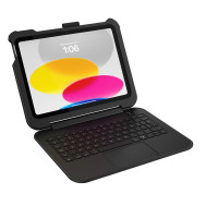 OtterBox Achiever 360 Apple iPad (11') (A16) (11th Gen) / iPad (10.9') (10th Gen) Keyboard with Case (English) Black  - (77-97885 ), 7 Years Warranty