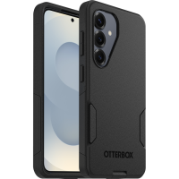 OtterBox Commuter Magnets Samsung Galaxy S26 5G (6.3') Case Black - (77-99815), DROP+ 3X Military Standard, Dual-Layer, 7 Years Warranty