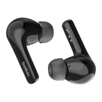 Belkin SoundForm Motion 2 True Wireless Earbuds - Black (AUC010fqBKV2), 33 hrs Battery, 12mm Drivers, BT 5.3 Multipoint, IPX5-Rated, 2 Years Warranty