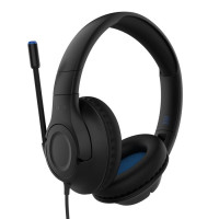 Belkin SoundForm Inspire USB-C Wired Over-Ear Headset for Kids - Black (AUD007fqBK), 85dB Volume Cap,USB-C & 3.5mm Wired Cable, 2 Years Warranty
