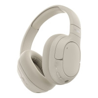 Belkin SoundForm Isolate Noise Cancelling Over-Ear Headphones - Sand (AUD008fqSA), 60 hrs Battery, Hybric ANC, BT 5.4 Multipoint, 2 Years Warranty