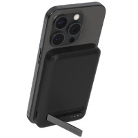 Belkin BoostCharge Pro 5k mAh Magnetic Power Bank With Qi2 + USB-C Cable (1M) - Black (BPD006btBK),15W,1xUSB-C, Overcharge Protection,2 Years Warranty