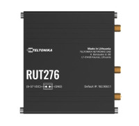 Teltonika RUT276 Compact Redcap 5G Router, Built-in RS232/RS485,2 x SIM Slots, 2 x RJ45 ports, 10/100 Mbps, PSU and Antenna not included
