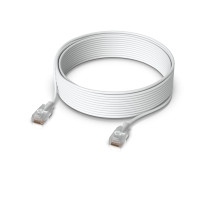 Ubiquiti UniFi Etherlighting Patch Cable, Length 15m, White, Nano-Thin Patch Cable With 10 GbE Support, Designed To Showcase Etherlighting Effects.