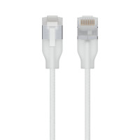 Ubiquiti UniFi Premium Patch Cable,1M, White, Ultra-Thin Braided Patch Cable, Designed Optimized 10 GbE Networking