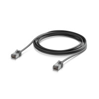 Ubiquiti UniFi Premium Patch Cable Outdoor, 3M,Black,Ultra-Thin, Rugged, Shielded Patch, Optimize, Perform Harshest Environments ,10 GbE Networking.