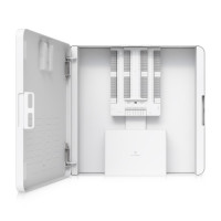 Ubiquiti, Alarm Hub Kit, 32 Input Zone Alarm Control Hub, Hardwire Intrusion Sensors Powered Using PoE++ Input, Optional Battery Backup.