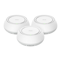 TP-Link Deco BE65-PoE(3-pack) BE11000 Whole Home Mesh Wi-Fi 7 System with PoE 688 Mbps at 2.4 GHz + 4324 Mbps at 5 GHz + 5764 Mbps 6 GHz