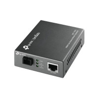 (CH)TP-Link MC112CS Media Converter SC WDM Monomodo Simplex 10/100Mbps RJ45 to 100M single-mode SC fiber Tx:1310nm Rx:1550nm up to 20km (LS)
