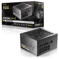 Antec GSK1000 AU, ATX 12V 3.1, 1000W, Full-Modular, 80 Plus Gold, 120mm FDB fan, 100–240V, OCP/OVP/UVP/SCP/OPP/OTP/SIP/NLO protection, 10yr wty
