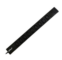 LDR 9?Port 10A IEC C13 Power Distribution Unit(PDU),AU Approved,1U Vertical Mount,Aluminum Material With Power Indicator,2m Power Cord with C14 Plug