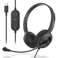 **ON SPECIAL** Verbatim ClaritySound Headset With USB-C Clear Sound, Comfort,Reduce Background Noise.Ideal for Office, Education, Business