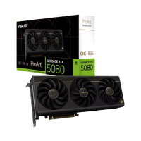 ASUS nVidia GeForce PROART-RTX5080-O16G RTX5080 16GB GDDR7 OC Edition  2700 MHz Boost Clock 30 Gbps 256-bit Digital Max Resolution 7680 x 4320