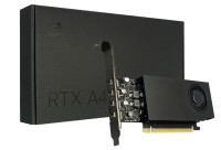 Leadtek nVidia RTX A400 4GB GDDR6 PCIe Gen 4 x8 50W (ATX  Bracket) 96GB/s Memory Bandwidth Memory Interface 64-bit